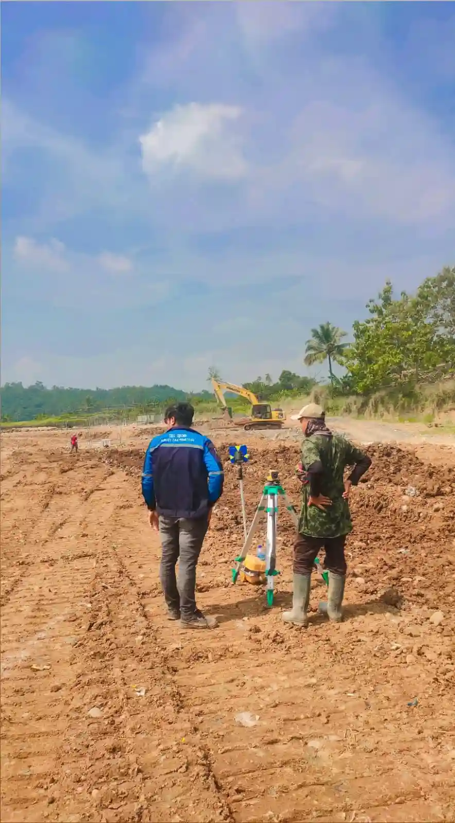 Jasa leveling dan pengukuran lahan proyek 2