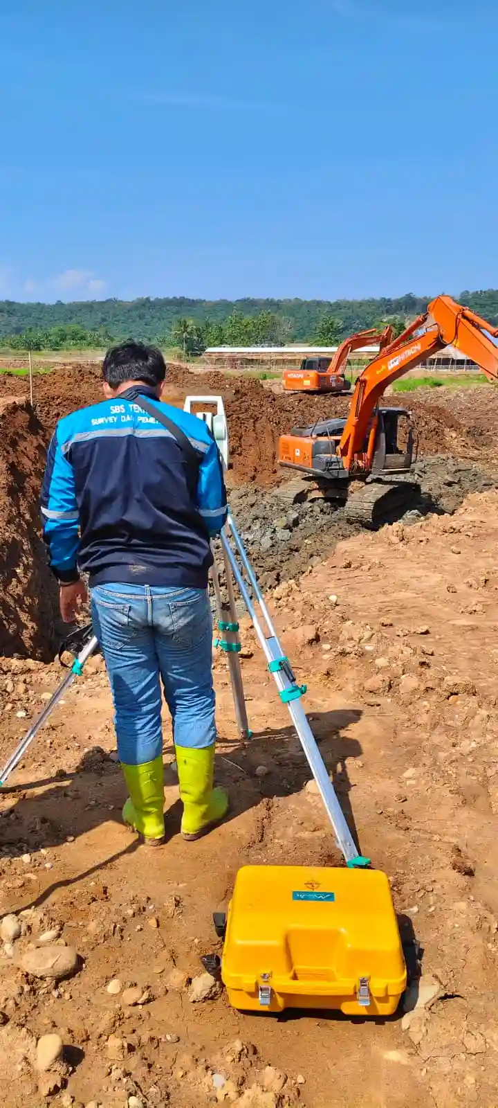 Jasa leveling dan pengukuran lahan proyek 3