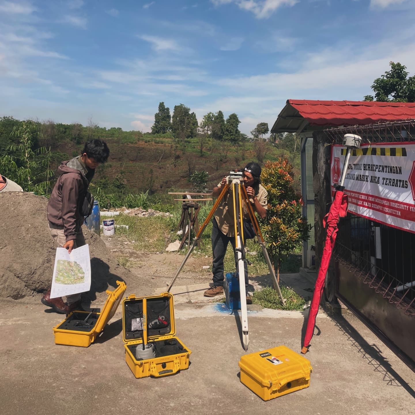 Pemetaan kondisi eksisting lahan
