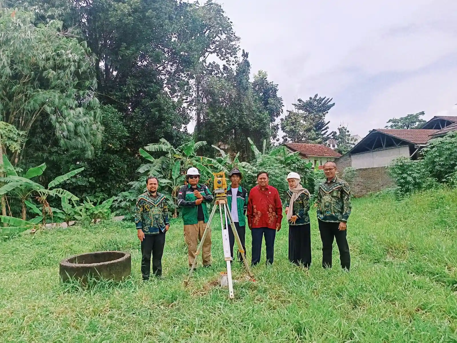 Pengukuran topografi untuk proyek pembangunan 1