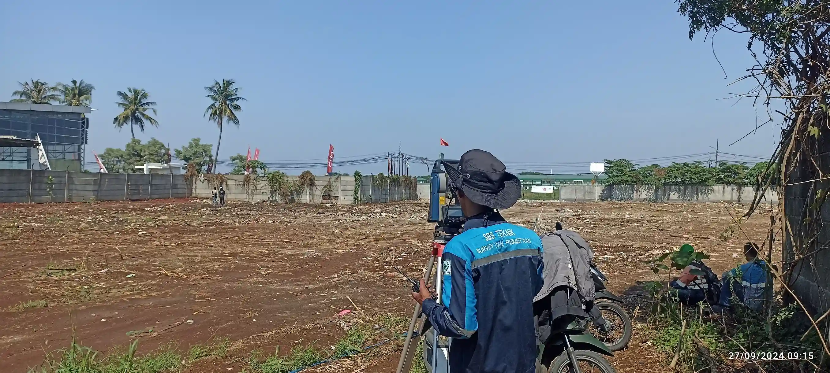 Pengukuran topografi untuk proyek pembangunan 4